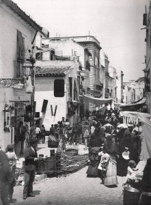 La calle Feria a finales del siglo XIX. Foto de Lucien Levy.